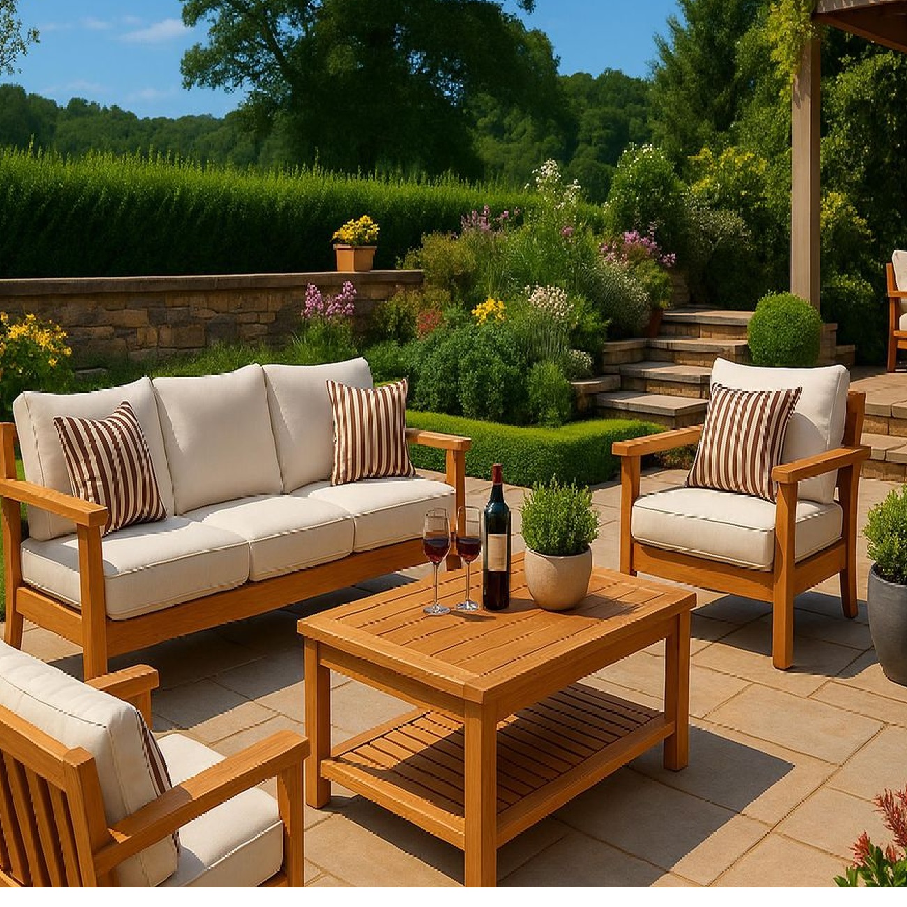 PT COUNTRY FURNITURE INDONESIA or www.countryfurnitureindonesia.com is Best supplier teak furniture outdoor custom design from java Indonesia, many export teak furniture to US, europe , hollands, dubai uea, and singapore.