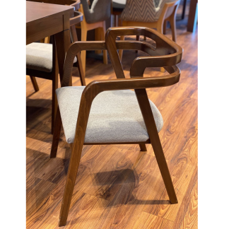 Unique Minimalist Teak Wood Cafe Chair-AA