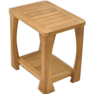 shower bench teak wood canada