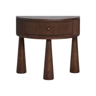 Modern Solid Wood Nightstand Bedroom Side Table Storage Furniture