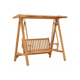 Teak Garden Swing Cha