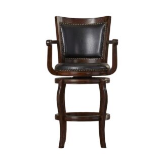 Classic Solid Wood Swivel Bar Chair Counter Stool