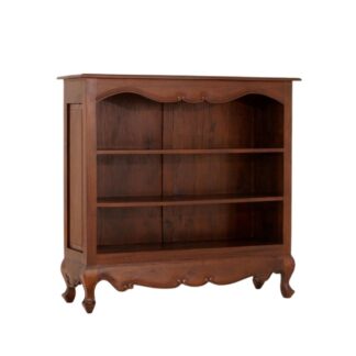 Solid Teak Wooden Narrow Bookcase Display Shelf Storage Cabinet for Home Office Hotel