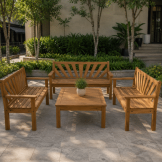 Teak Outdoor Sofa Set