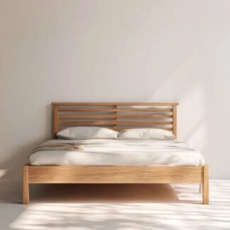 Modern Teak Wood Bed 