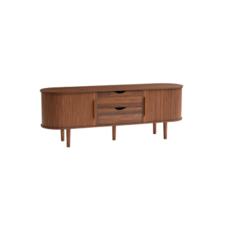 Luxury Solid Teak TV Stand Wooden Media Console Cabinet Modern Entertainment Center for Living Room Hotel Villa
