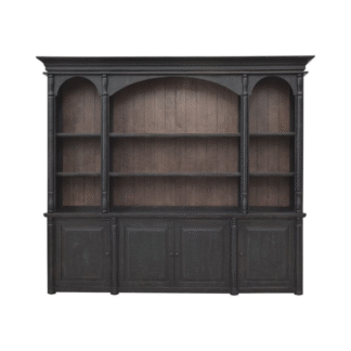 Solid Teak Wood Display Cabinet Bookcase Storage Shelf for Living Room Hotel Villa Resort Furniture