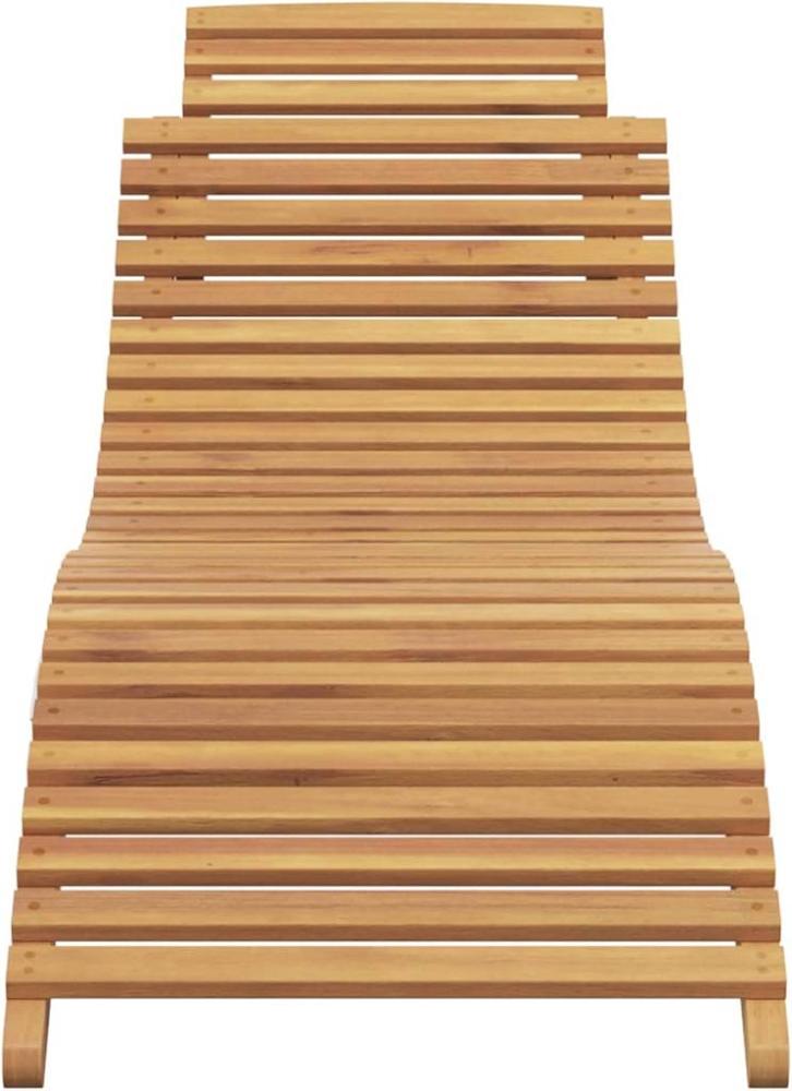 Ergonomic Folding Teak Sun Lounger_A - Image 6