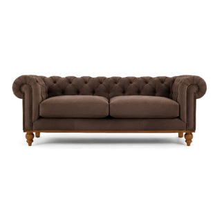 Luxury Solid Teak Wood Modern Design 1 Seater Fabric Sofa for Hotel Villa Apartment & Living Room Use