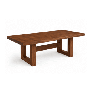 Modern Solid Teak Wood Dining Table Luxury Wooden Dining Table for Home Restaurant Hotel Villa Custom Furniture