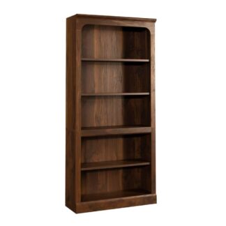 Modern Transitional Teak Wood Bookshelf Doorless Book Storage Organizer Rack for Home Office Study