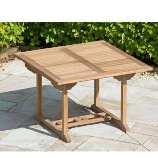 TEAK GARDEN TABLE EXTEND JEPARA JAVA MANUFACTURER