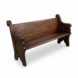 Solid Teak Church Pew Bench Traditional Wooden Church Seating for Chapel Cathedral Prayer Hall Hotel Furniture