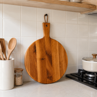 Teak Wood Cutting Board Solid Wood Chopping Serving Board Kitchenware for Cafe Restaurant Hotel Resort Hospitality Project