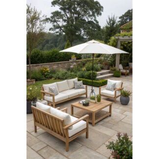patio teak sofa garden outdoor portuguese set