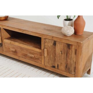 Cabinet TV sideboard teak rustic indonesia