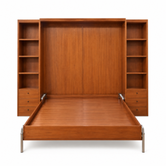 Solid Teak Wood Murphy Bed
