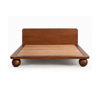 Solid Teak Wood Platform Bed