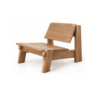Solid Teak Wood Relax Chair Outdoor