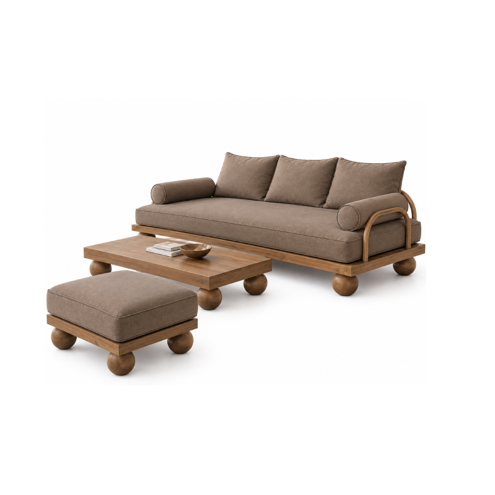 Sofa Set Coffee Table Ottoman