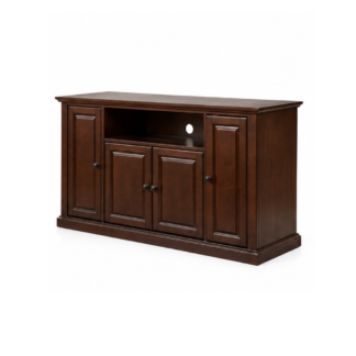 Solid Teak Wood Storage TV Cabinet