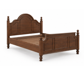 Classic Bed Frame Elegant Carved Wooden Bed Luxury
