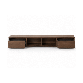 Solid Teak Wood Sideboard TV Cabinet
