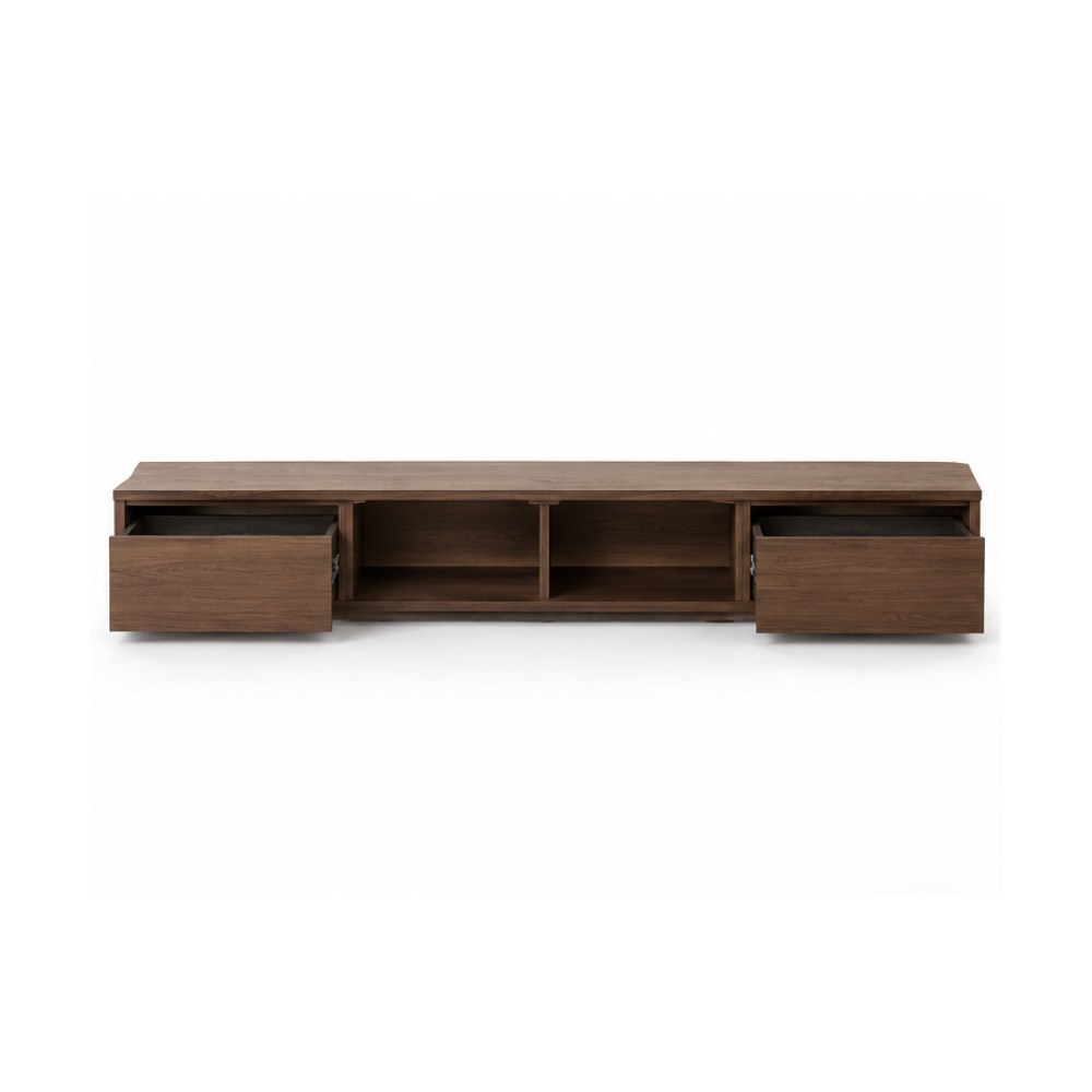 Solid Teak Wood Sideboard TV Cabinet