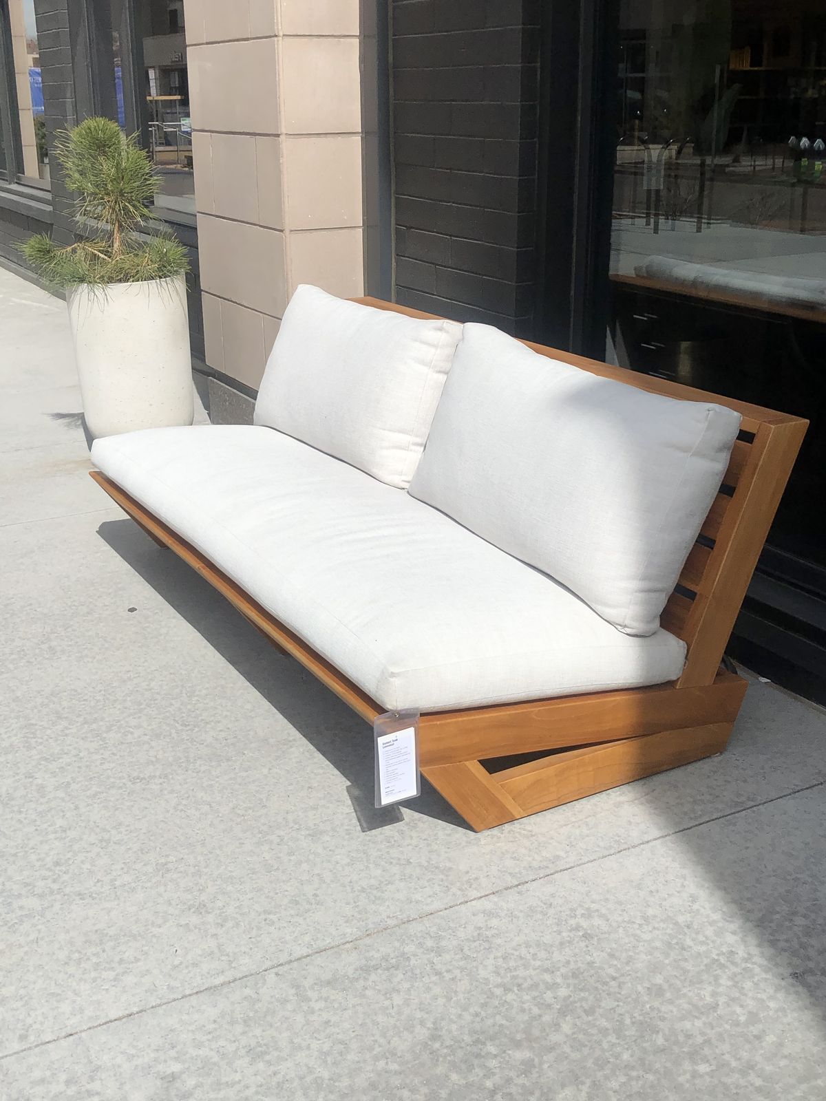 Solid Teak Wood Outdoor Relax Chair