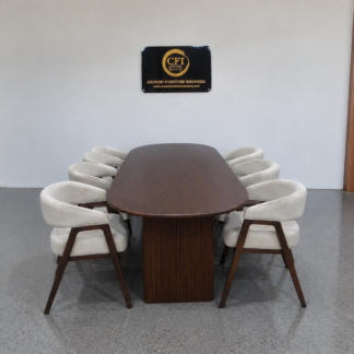 Teak Wood Indoor Dining Set