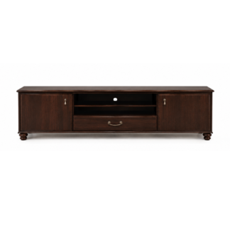 Classic Solid Teak  Wood TV Console Cabinet