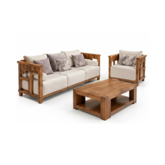 Modern Teak Wood Sofa Collection