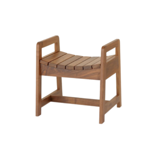 Solid Teak Wood Outdoor Stool