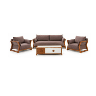 Modern Teak Wood Sofa Collection