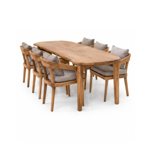 Premium Solid Teak Wood Garden Dining Set