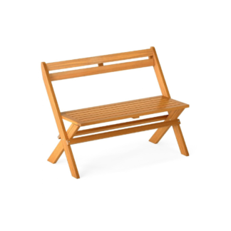 Solid Teak Wood Folding Bench