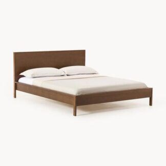 Contemporary Teak Bedstead Slender Post Legs