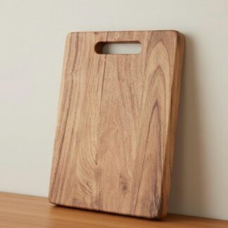 Teak Chopping Board Integrated Horizontal Handle