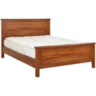 Teak Bed Classic Panel Headboard Footboard